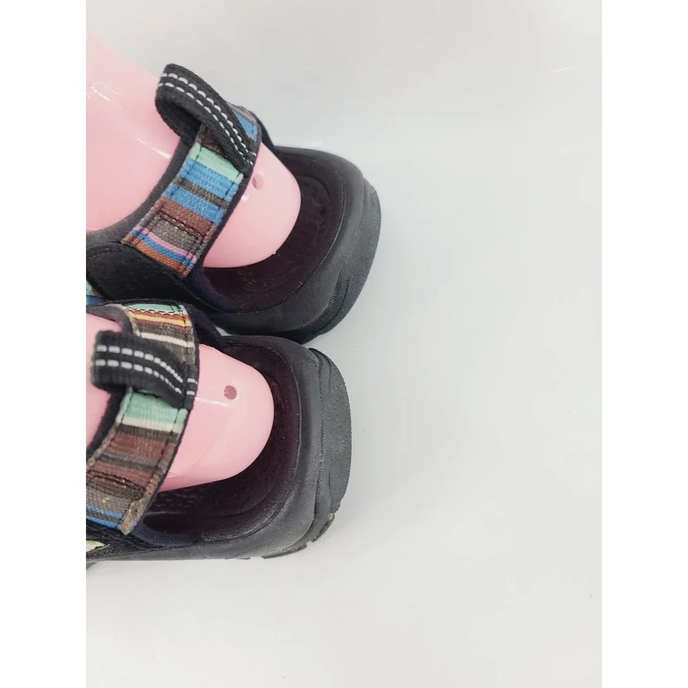 Keen, Open Toe Sport Sandals / Hiking Sandals, Men's, Size 10.5 Black Multicolor
